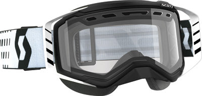 SCOTT GOGGLE PROSPECT SNOW BLK/WHT C LEAR LENS 262581-1007043