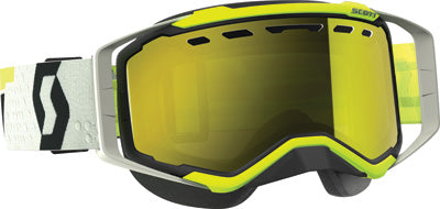 SCOTT GOGGLE PROSPECT SNOW BLK/YLW A MP YELLOW CHROME LENS 262581-1040325