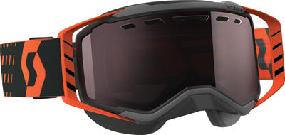 SCOTT GOGGLE PROSPECT SNOW BLK/ORG A MP SILVER CHROME LENS 262581-1009313