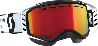 SCOTT GOGGLE PROSPECT SNOW BLK/WHT A MP RED CHROME LENS 262581-1007312