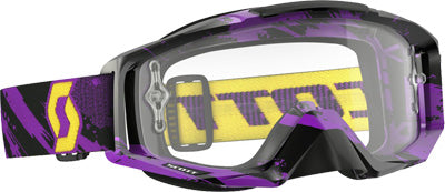 SCOTT GOGGLE TYRANT ZEBRA PUR/YLW PART# 240585-4977113