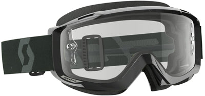 SCOTT SPLIT OTG GOGGLE BLACK/WHITE W/CLEAR WORKS LENS 262599-1007113