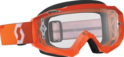 SCOTT HUSTLE MX GOGGLE ORANGE W/CLEAR WORKS LENS 246430-0036113