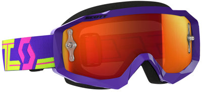 SCOTT GOGGLE HUSTLE MX PUR/YEL ORANG E CHROME WORKS 262592-4984280