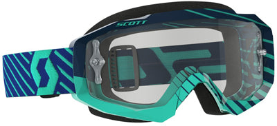 SCOTT GOGGLE HUSTLE MX BLU/TEAL CLEA R WORKS 262592-5572113