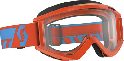 SCOTT RECOIL XI GOGGLE ORANGE W/CLEAR LENS PART# 240591-0036043 NEW