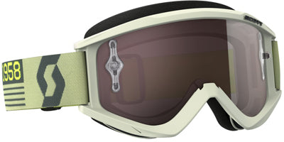 SCOTT GOGGLE RECOIL XI BEIGE BRN SIL VER CHROME WORKS 262596-1074269