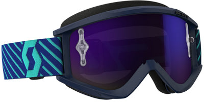 SCOTT GOGGLE RECOIL XI BLUE PURPLE C HROME WORKS 262596-5572281