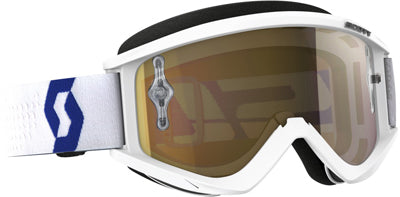 SCOTT GOGGLE RECOIL XI WHITE GOLD CH ROME WORKS 262596-1030324