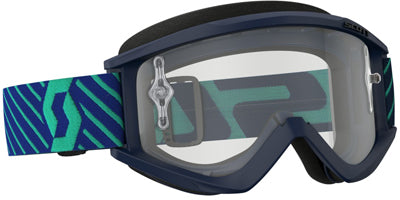 SCOTT GOGGLE RECOIL XI BLUE CLEAR WO RKS 262596-5572113