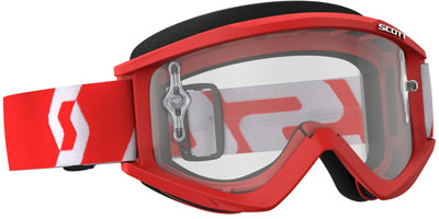 SCOTT GOGGLE RECOIL XI RED CLEAR WOR KS 262596-1005113