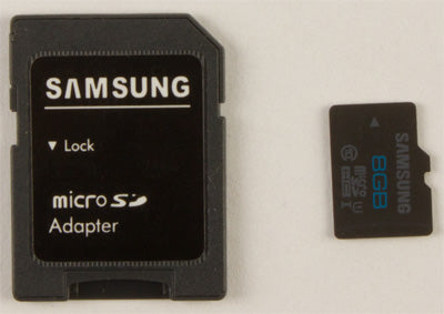 WPS MICRO SD CARD W/ADAPTER 8GB PART# MICROSD8GBCLASS10