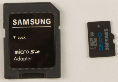 WPS MICRO SD CARD W/ADAPTER 64GB PART# MICROSD64GBCLASS10