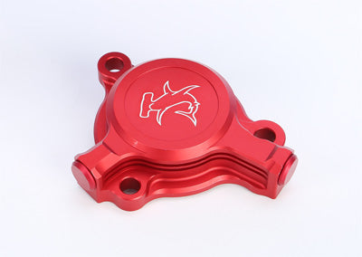 HAMMERHEAD OIL FILTER COVER YZ250F 03-13 RED PART# 60-0222-00-10 NEW