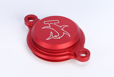 HAMMERHEAD Oil Filter Cover Yz250/450F 10-15 Red PART NUMBER 60-0221-00-10