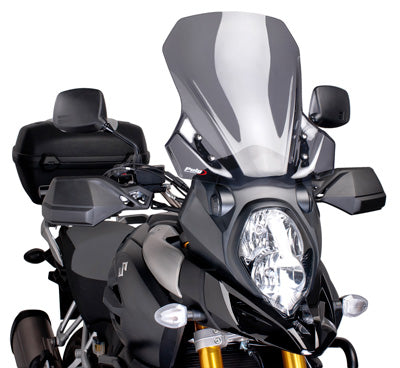 PUIG 2014-2015 Suzuki DL1000 V-Strom Adventure ABS TOURING WINDSCREEN DK SMOKE 7