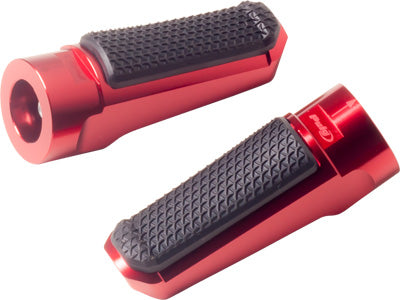 PUIG Footpegs Racing Rubber Red PART NUMBER 7318R