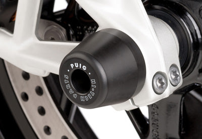 PUIG AXLE SLIDERS FRONT BLACK 7733N