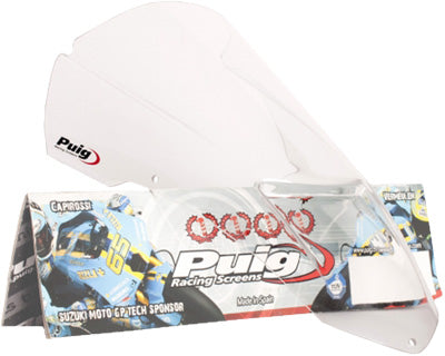 PUIG RACING SCREEN CLEAR TUONO 1000R PART# 4110W NEW