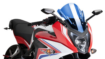 PUIG 2014-2015 Honda CBR650FA RACING SCREEN BLUE 7003A