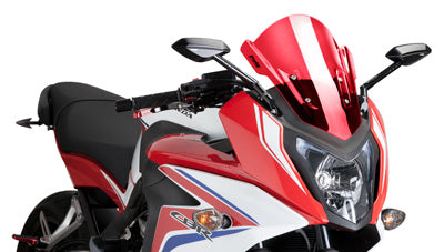 PUIG 2014-2015 Honda CBR650FA RACING SCREEN RED 7003R