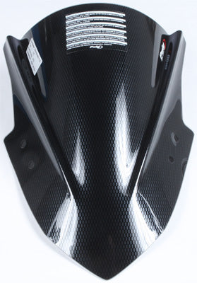 PUIG RACING WINDSCREEN CARBON NINJA 300 PART# 6463C NEW