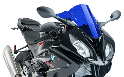 PUIG 2015 BMW S1000RR RACING SCREEN BLUE 7564A