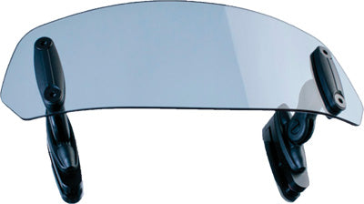 PUIG CLIP-ON WINSHIELD VISOR CLEAR 230X90MM PART# 6319W NEW