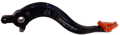 HAMMERHEAD REAR BRAKE LEVER BLK/ORG KTM2RBPL