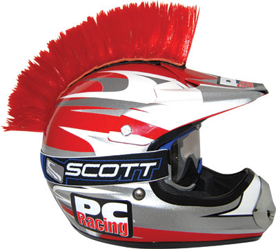 PCRACING HELMET MOHAWK (RED) PART# PCHMRED