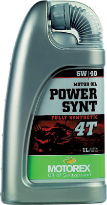 MOTOREX POWER SYNTHETIC 4T 5W40 (1 LITER) PART# 111011