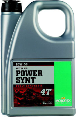 MOTOREX POWER SYNTHETIC 4T 10W50 (4 LITERS) PART# 110452