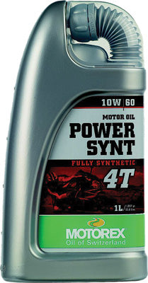 MOTOREX POWER SYNTHETIC 4T 10W60 (1 LITER) PART# 102272