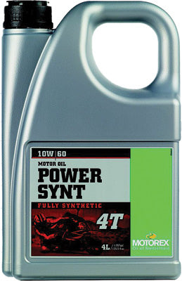 MOTOREX POWER SYNTHETIC 4T 10W60 (4 LITERS) 102276