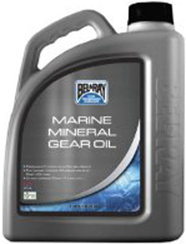 BEL-RAY MARINE MINERAL GEAR OIL 4 LITER BOTTLE 99735-BT4