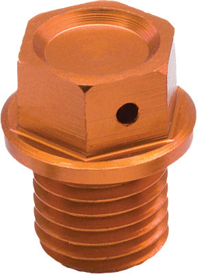 ZETA MAGNETIC DRAIN PLUG (ORANGE) PART# ZE58-1517 NEW