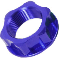 ZETA STEERING STEM NUT BOLT BLUE M24X32-P1.5 H10 PART# ZE58-2252 NEW