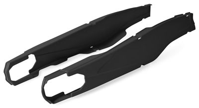 POLISPORT SWINGARM PROTECTORS (BLACK) PART# 8456500001 NEW