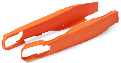 POLISPORT SWINGARM PROTECTORS (ORANGE) PART# 8456600002   NEW