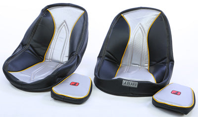 SPEED RHINO SEAT COVER SET YEL 7 45030