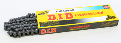 D.I.D SUPER 428NZ-120 NON O-RING CHAIN BLACK PART NUMBER 428NZ-120 LINK