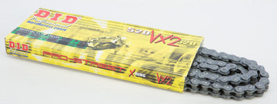 D.I.D PRO-STREET 525VX-150 X-RING CHAIN (GOLD) PART# 525VXG150ZB NEW