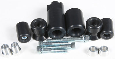 SHOGUN FRAME SLIDERS FULL KIT (BLACK) PART# 755-4939 NEW