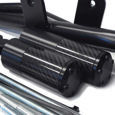 SHOGUN PR/FRAME SLIDERS CARBON NO CUT 710-4129