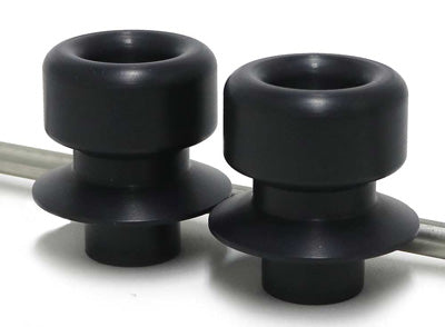 SHOGUN PR/FRONT AXLE SLIDERS BLACK 702-4959