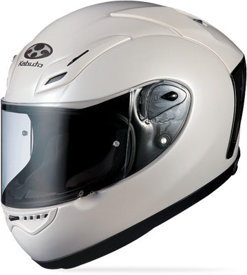 KABUTO FF-5V SOLID HELMET PEARL WHITE X-SMALL PART# 7678021