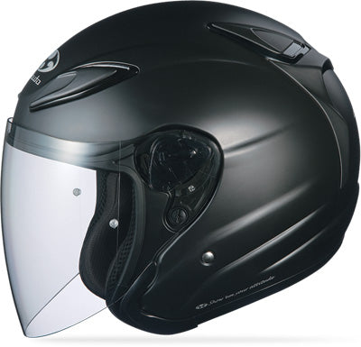 KABUTO AVAND II SOLID HELMET FLAT BLACK X-SMALL PART# 7692012