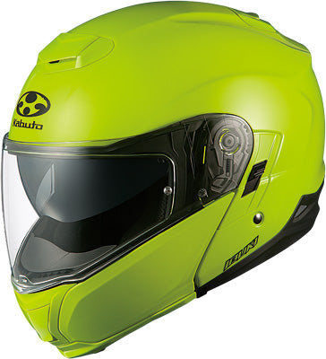 KABUTO IBUKI MODULAR HELMET FLASH YELLOW X-SMALL PART# 7875007