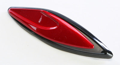 KABUTO FRONT LEFT VENT SHINY RED AVAN D-2 PART# 1449203