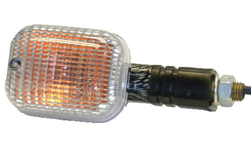 K&S 25-7001C CLEAR LENS ON OFF-ROAD DOT TURN SIGNALS C.F. PAIR